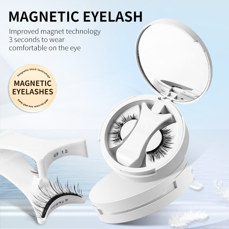 magnetic false eyelashes with storage box en estuche elegante, cómodo y fácil de usar, ideal para cualquier maquillaje.