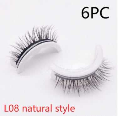 pestañas postizas de visón 3D reutilizables Eyelashes Self Adhesive  .