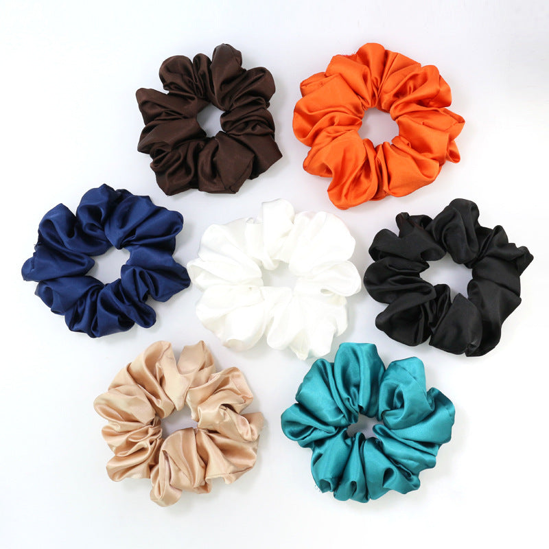 Bright Color Satin Cloth Circle Large