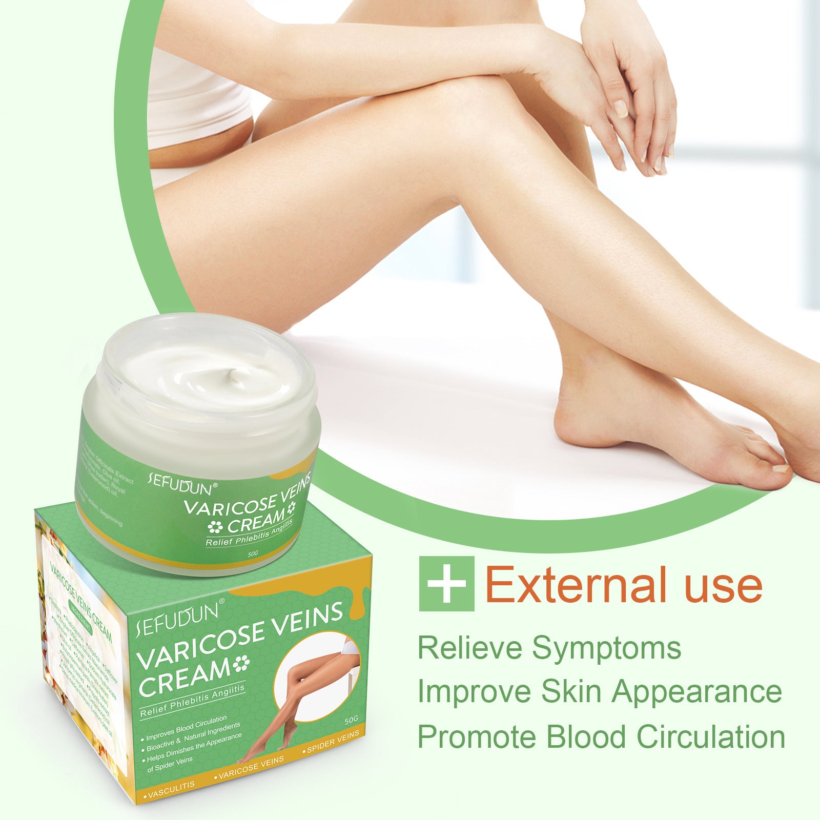 Vein Cream Red Blood Streaks Repair 