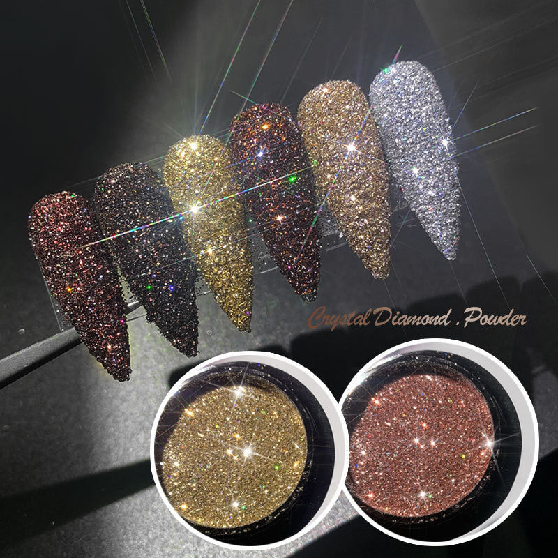 Glitter Nails Crystal Diamond Powder