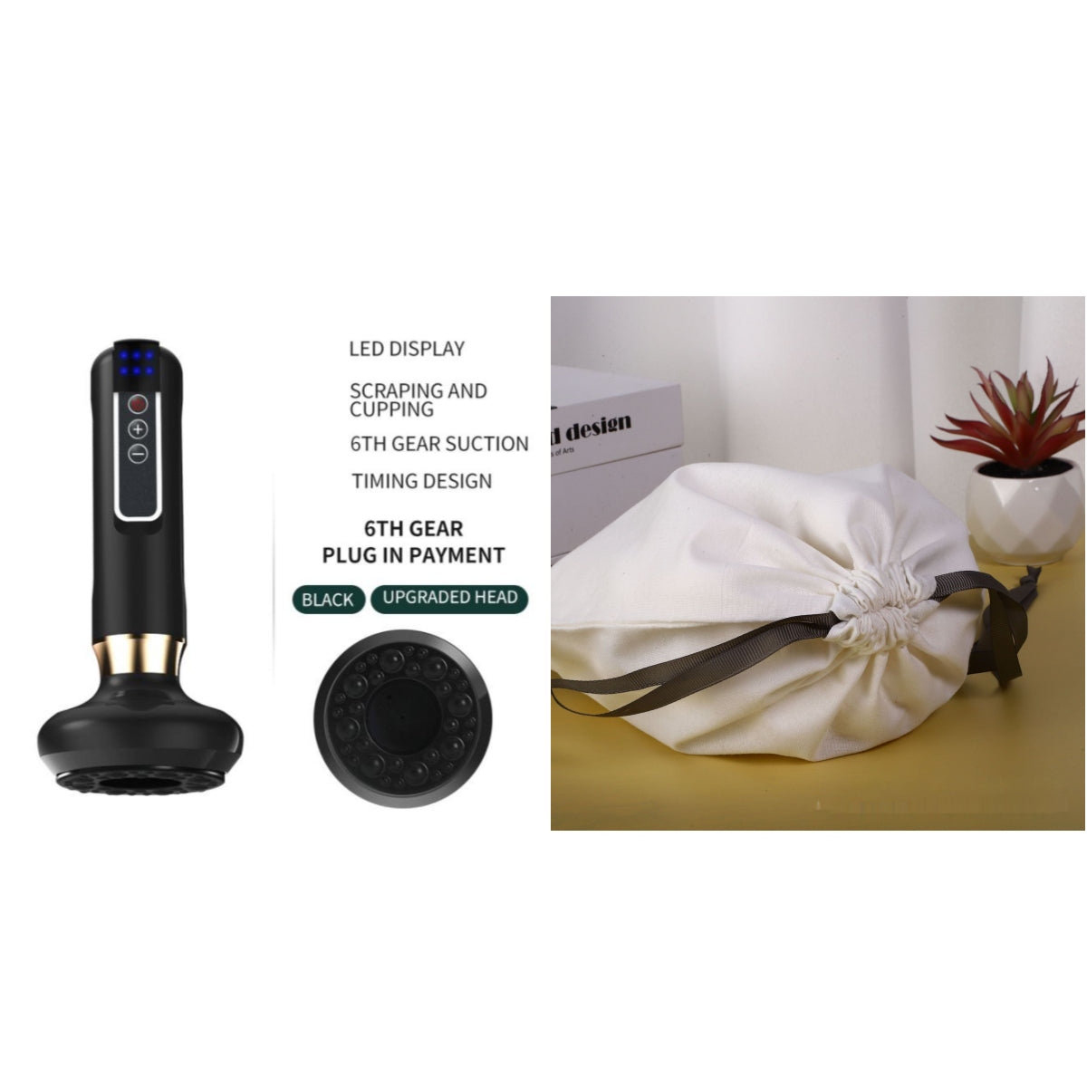 Electric Vacuum Cupping Massager For Body
