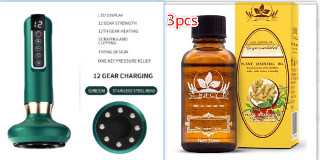 Electric Vacuum Cupping Massager For Body