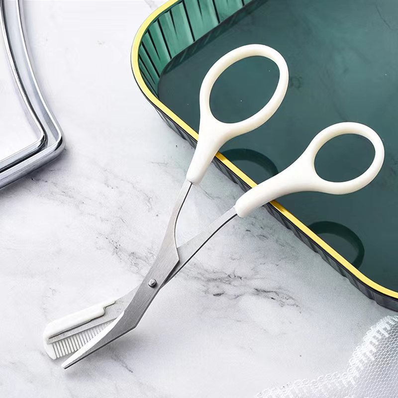 Eyebrow Trimming Knife With Comb