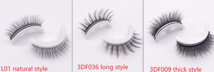 pestañas postizas de visón 3D reutilizables